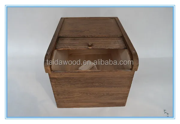 wooden rice bucket