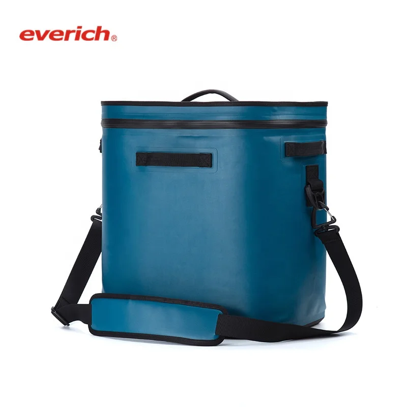 

2021 Promotional Polyester Insulated Backpack Cooler Camping Cooler Ice Box For Sale, Blue or customized color