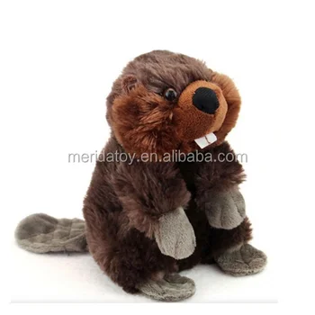 stuffed beaver toy