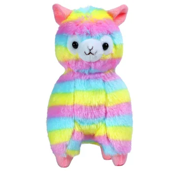 rainbow plush llama