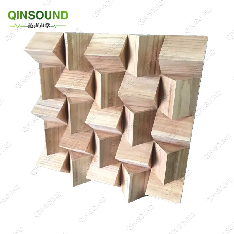 
Qinsound Diffusers Ceiling Acoustic Panel Fireproof Soundproof Material 
