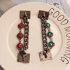 Goddess gem crystal chain mobile phone shell wild pendant for Apple for Huawei mobile phone shell manual diy accessories hanging