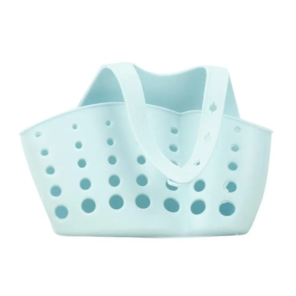 

Hot Selling Sponge Sink Holder, Hanging Silicone Kitchen Gadget Storage Organizer, Baskets Drain Bag, Customized