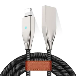 MFi Certified Nylon Braided Lightning USB Charging Cable iPhone