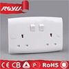 universal socket oem different size,2 way multiple power uk wall switch and socket