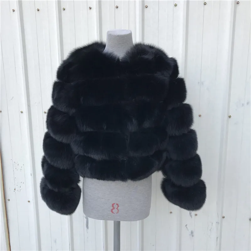 

2019 Fashion Beautiful Wholesale Custom Fur Coat Colorful Women Winter Warm Natural Real Fox Fur Coat, Dyed fox fur more than 25 colors