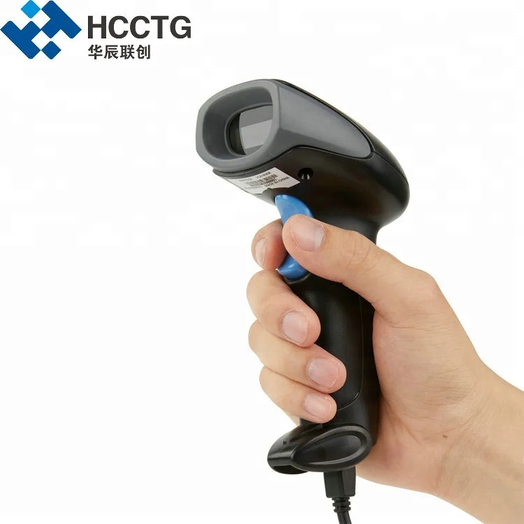 Low price IP54 Abs Hand Held Cordless Rohs 2D Barcode Scanner HM400S