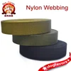 Garments Accessories 3.6cm Wide Fashion Braided Canvas Strap Nylon Webbing 25 Meters A Roll Free Shipping