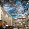 UV Printed Transparent Roofing Sheet Material Philippine Panel Low Price PVC Stretch Ceiling Film