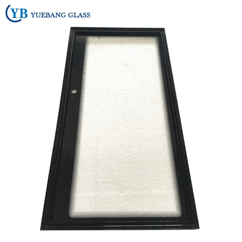 
Auto Defrost Commercial Refrigerator with Black Glass Door 