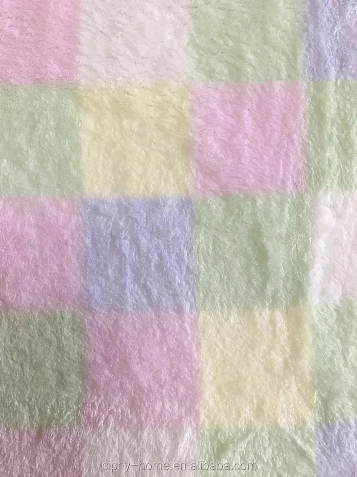 
High Quality Embroidery Plush Print Blanket Plush Toys Children Flannel Baby Warm Blankets As Gift 