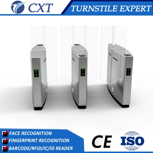 Sliding Turnstile RFID Card Reader Sliding Turnstile Factory Price Sliding Gate Turnstile
