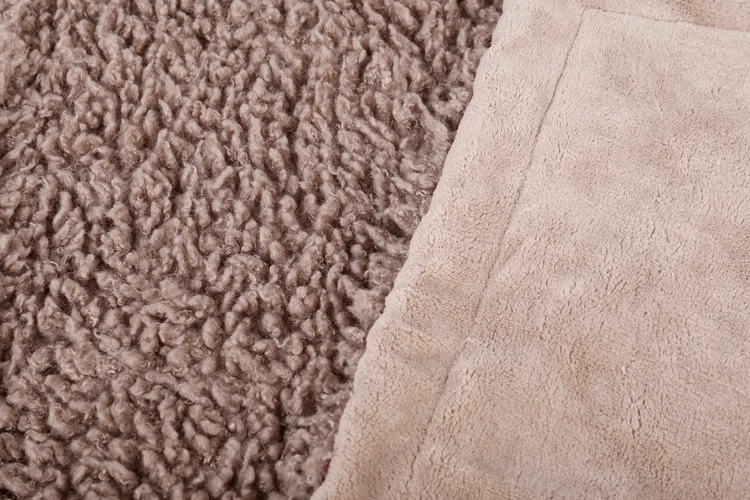 Super Soft Baby Cashmere Airplane Sheep Mink Fur Throw Lamb Blanket