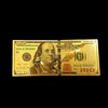 Hot sale factory direct fake 100 dollar golden plated banknotes