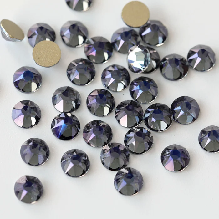 Hot Sale 2088 16 Cut Facets SS20 Crystal AB Non Hot Fix Flat Back Nail Rhinestone for Nail Art