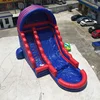 china cheap inflatables backyard swimming pool water slides ,red and blue inflatable waterslides