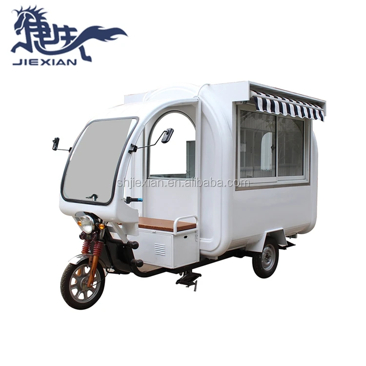 Jx Fr220gh Electric Tricycle Vending Mobile Breakfast Food Cart For Sale Buy Food Cart