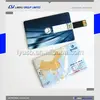 Factory price plastic card u disk