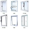 manufacturer of low price good design passive house window large aluminium frame sliding glass window