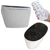 home eco care Digital Smart toilet Bidet Wahslet with foot sensor Seat china pottery Dryer Stainless Nozzle Bathroom device