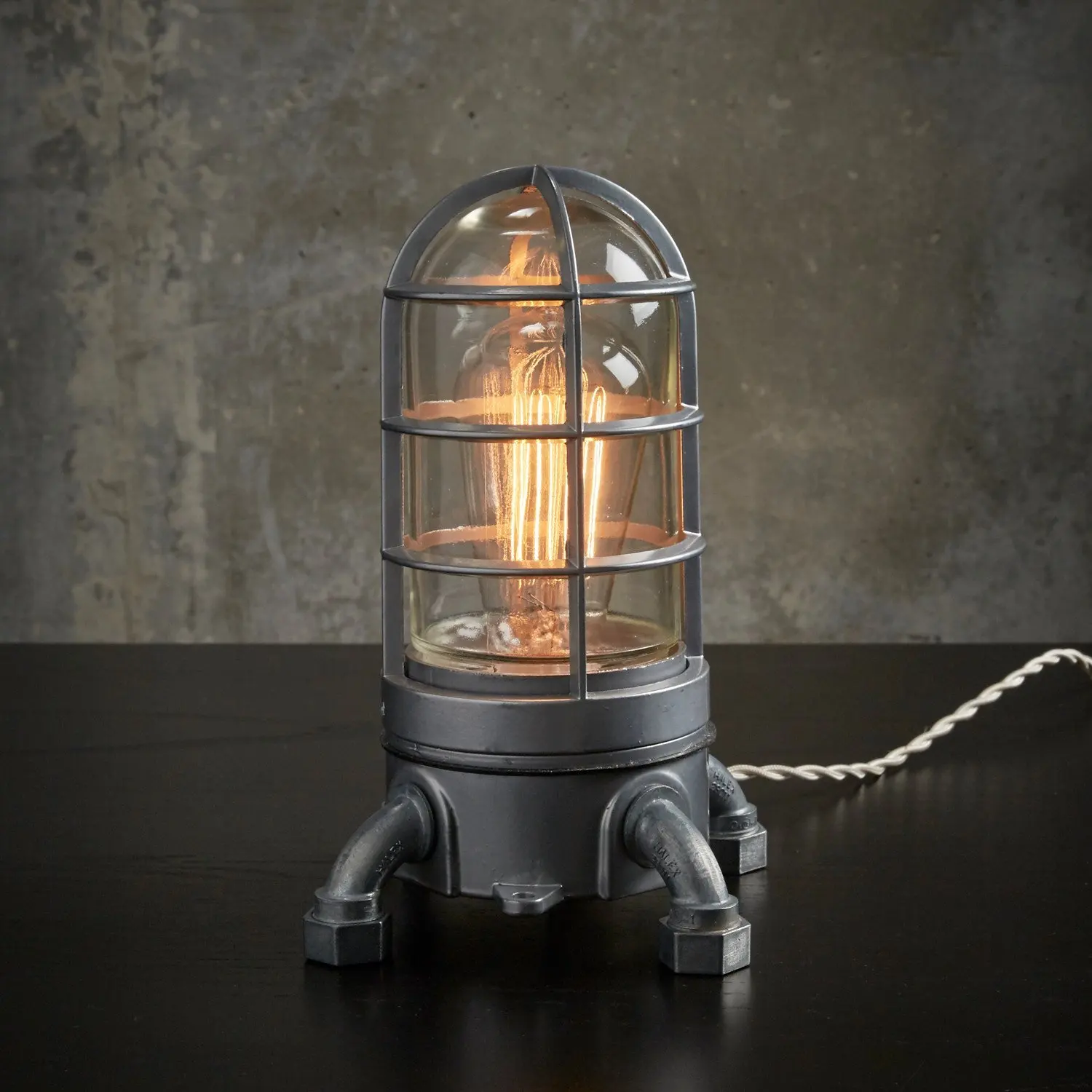 Buy Industrial Explosion Proof Touch Dimmer Desk Lamp Steampunk