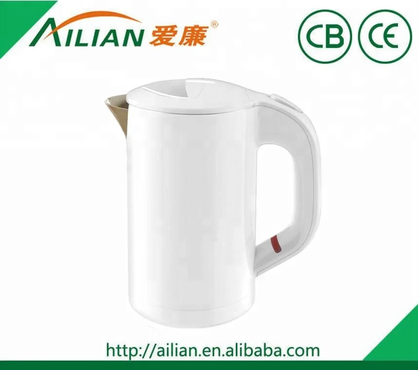 
Double Wall Seamless Pot Mini 0.6L Stainless Steel Cordless Small travel tea Kettle Electric 