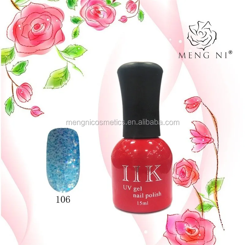 

2017 Mengni fashion colorful gel expert UV/LED lamp nail polish 106