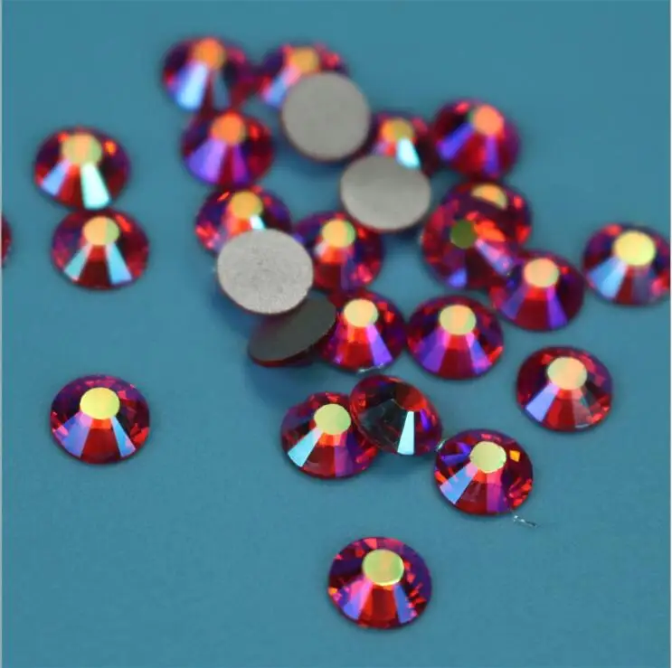 

AAAA Sparkle Rhinestone Flatbacks Wholesaler Hyacinth AB color for lady fashion