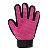 ZMSAFETY Five Fingers Pet Grooming Glove Brush Dog Cat Glitter Grooming Glove