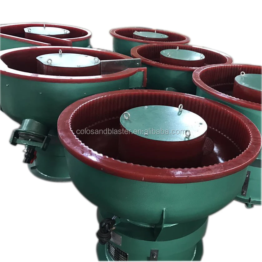 
Vibratory automatic polishing machine with lid and control unit 