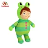 Wholesales baby stuffed 4 inch high rag monster doll for sales