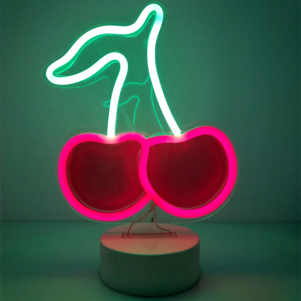 neon sign table lamp