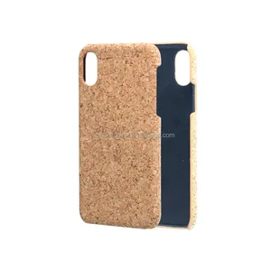 Cork Wood Shockproof Mobile Phone Case iPhone X