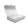 White large cardboard packaging magnetic gift boxes with lids
