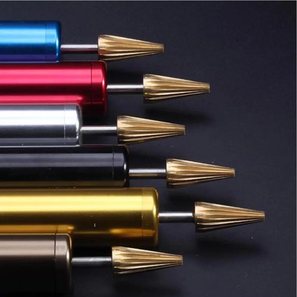 Diy Brass Oil Painting Pen Head Leather Edge Oil Pen Top Edge Dye Pen Applicator Speedy Edge