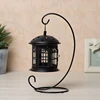 classic Nordic classic iron windproof hanging candlestick