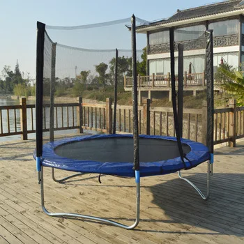 
Professional garden outdoor 8ft trampoline with safety net for kids 
