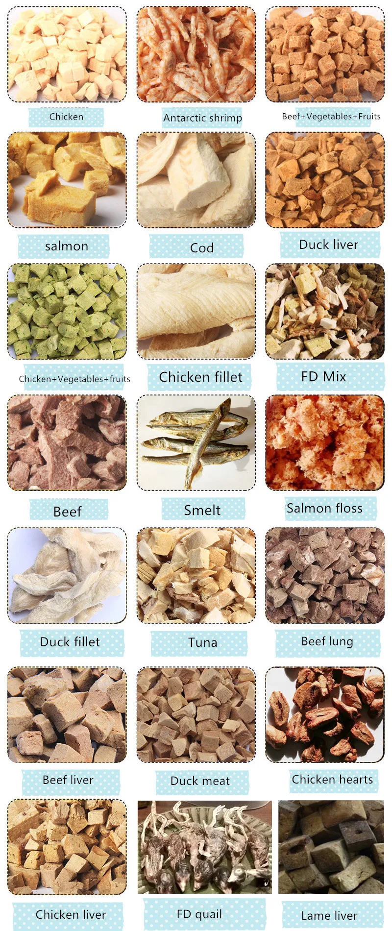 product list 