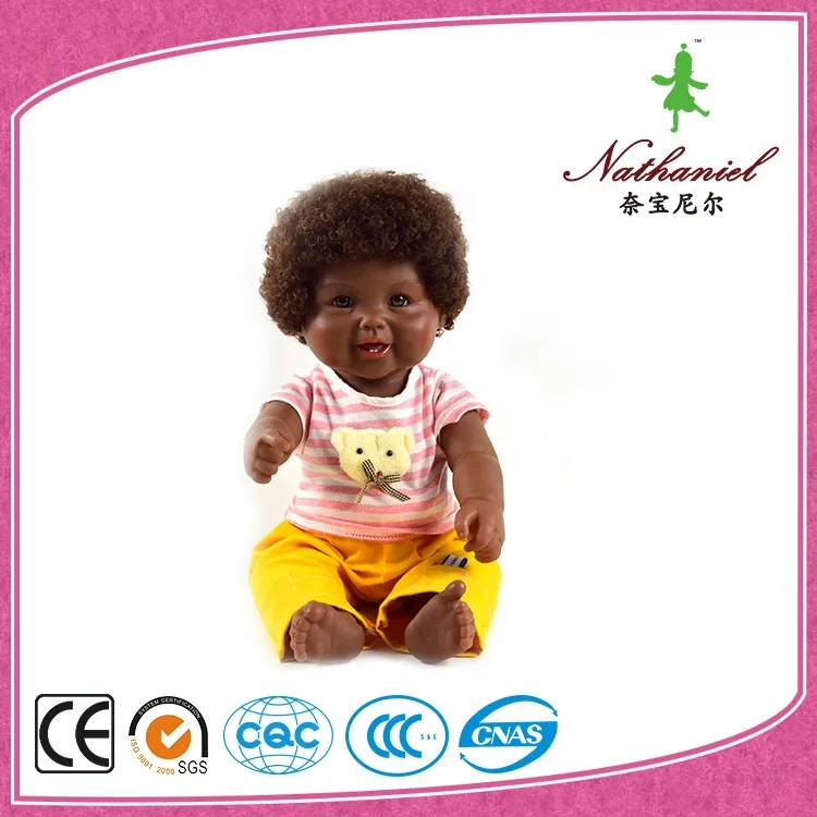 Afrique Americain En Gros Bebe Poupees Pour Vente Avec Cheveux Courts Buy Africain Noir Poupee Product On Alibaba Com