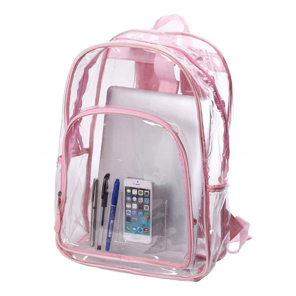 Cool Clear Pvc Backpack,Transparent Pvc Backpack Bag,Pvc Clear Plastic ...