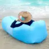 Outdoor inflatable air pump sofa with custom design for camping