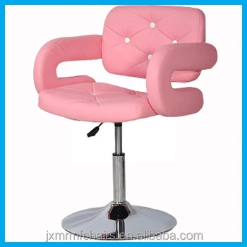 Beauty Pink Hairs Salon Furniture Chairs Hair Salon Styling