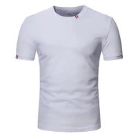 

LX037 Blank fitness plain pima cotton design tshirt streetwear man tshirt in stock/OEM Custom