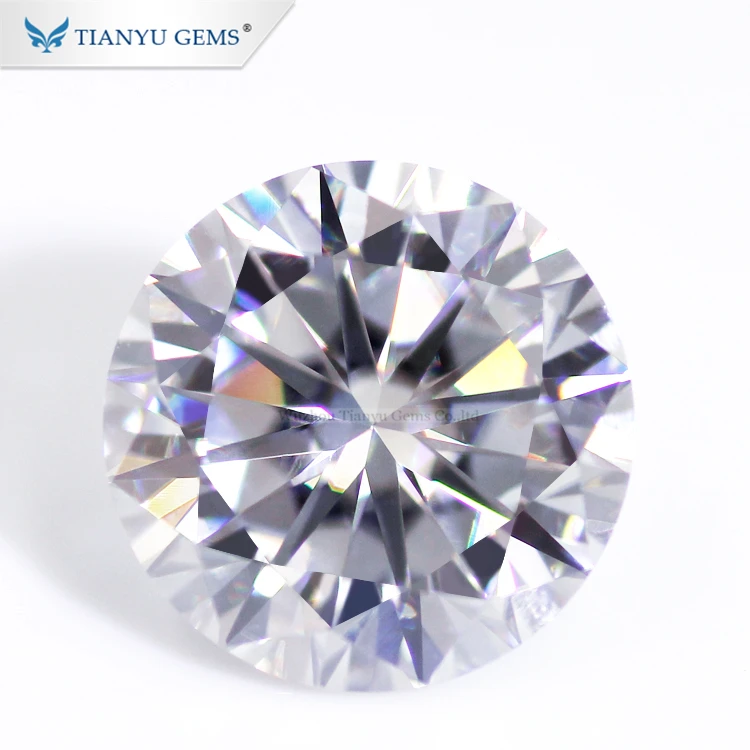 

Tianyu high quality excellent cut 7.0mm Super white DEF round forever one diamond loose stone for fashion jewelry