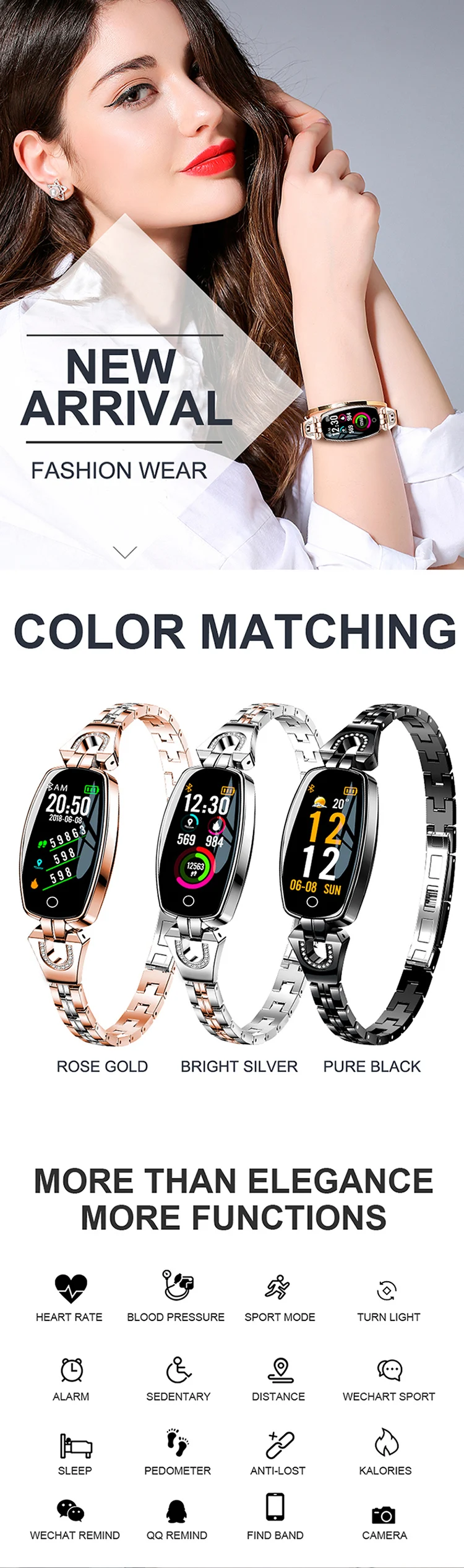 smart watch ladies with sleep tracking