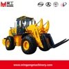 16ton hydraulic pilot wheel loader with pallet fork