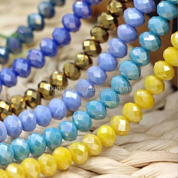 Bulk Ruby Rondelle Beads 