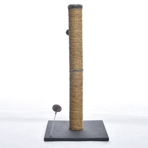 Image of Wholesale Simple Design Sisal Cat Tree Scratching Posts High Grad Cat Climbing Tree Scratcher