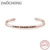 Fast Time Delivery Latest Fashion Cheap Wholesale First Things First Sterling Silver Solid Bangle