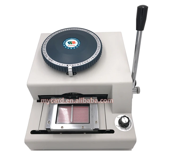 High Quality Pvc Card Embosser Embossing Machine - Buy Pvc Card